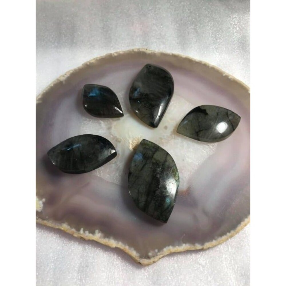 Labradorite Cabochon Lot - 5 cabs #2